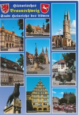 AK HISTORISCHES BRAUNSCHWEIG - WAPPEN UNGELAUFEN!