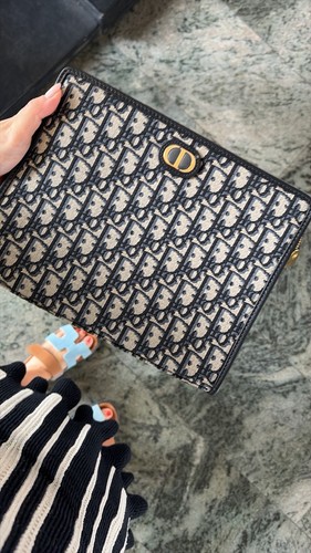 Dior clutch jacquard - dior,