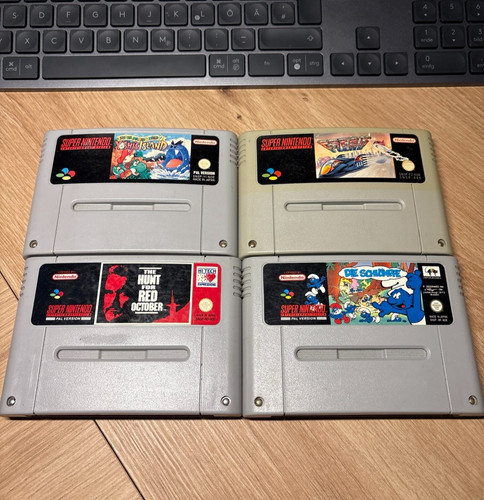 Super nintendo spiele - 4x,
