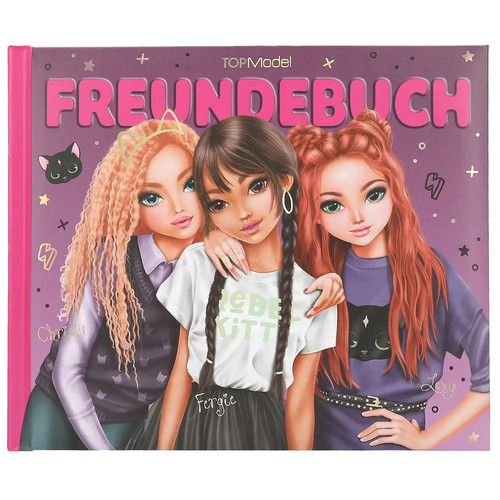 Topmodel freundebuch motiv - topmodel,