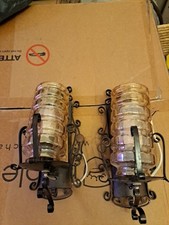 zwei Wandleuchten Beleuchtung  Wandfackeln