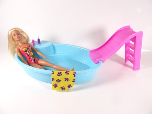 Barbie spielset puppe mit - mit, pool