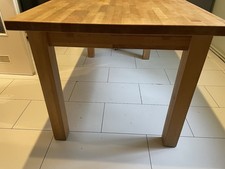 Biete Esstisch Echtholz Eiche