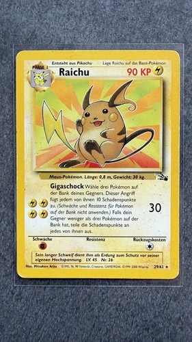 Raichu good fossil - -, (29/62)