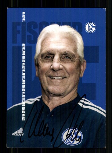 Klaus fischer autogrammkarte - klaus,