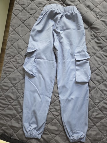 Lange stoff hose - lange, blau