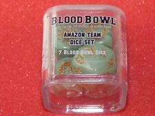 Games Workshop Bloodbowl Amazon Würfel Würfel Set Blood Bowl Amazonen Neu in OVP GW