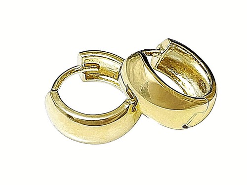 333 gold creolen kleine - 333,