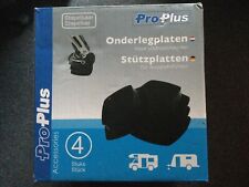 4 Stützplatten für Ausdrehstützen ,Wohnwagen, Wohnmobil stapelbar, Camping