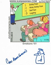 RARE! “Emoticons 101" Chris