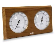 Sauna Zubehör LaJa26 Thermo-Hygrometer Thermoholz Espe Klimamesser Hygrotherm