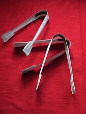 3x Kohlenzange Brikettzange Kaminzange Zange Kohlen Winter Kamin Ofen