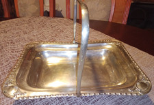 Tablett Jugendstil versilbert