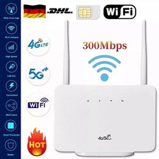 CPE106-E 4G LTE Router SIM Karte WLAN Router 300 Mbit/s WLAN, SIM-Kartensteck DE