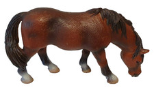 SCHLEICH Pferd 13299 Reitpony grasend Reiten Farm Life 2004 Pferdefigur