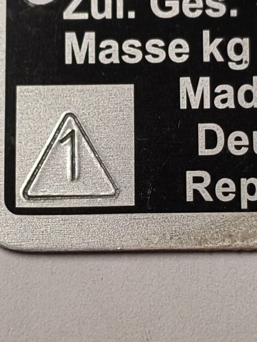 Schlagstempel dreieck - schlagstempel,