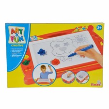 Simba Art&Fun Magische Zeichentafel Wundertafel Zaubertafel Spielzeug Kunststoff