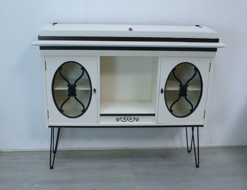 Antike sideboard vitrine - sideboard,