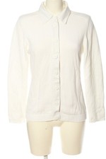 VIA APPIA Bluseneinsatz Damen Bluse Gr. DE 42 weiß Business-Look