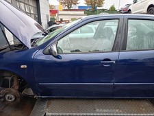 Seat Toledo 1M original Tür vorn links Fahrer B5N Indigoblau Bj 2000