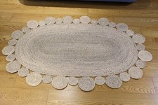 Teppich Jute Oval Form