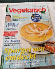 Zeitschrift "Vegetarisch Fit- Das gesunde Magazin" Spargel entdeckt 05/06 2014