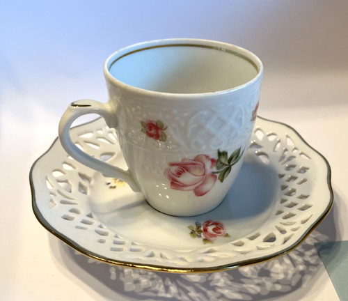Schumann porzellan tasse - porzellan,