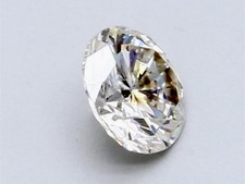 Natürlicher Diamant. Rund K