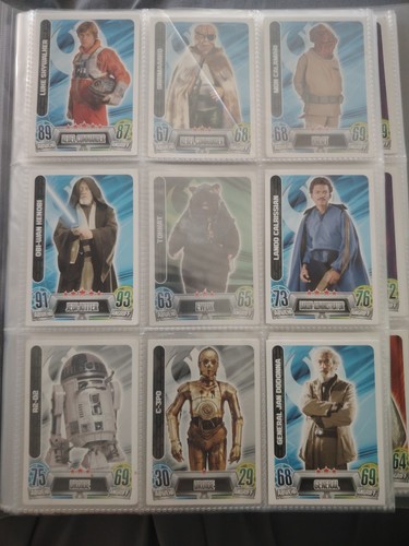 Star wars force attax karten - star,