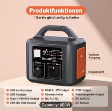 600W Powerstation ⚡ Camping