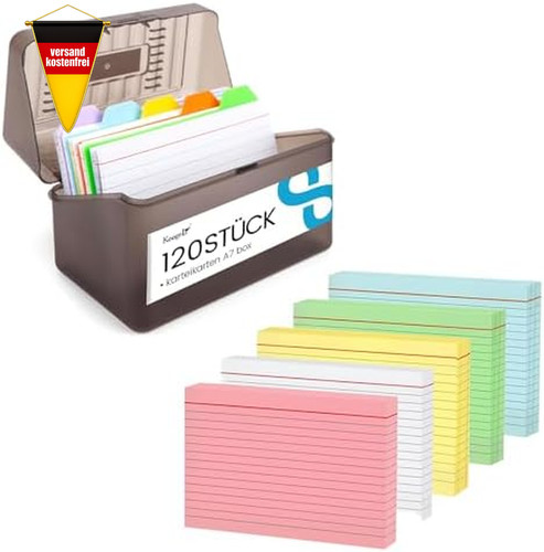 Karteikarten set 250 - karteikarten,