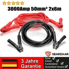 Überbrückungskabel 3000Amp 50mm² 2x6m Starthilfekabel Starterkabel LKW PKW