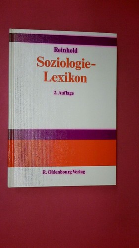 197138 soziologie lexikon - soziologie-lexikon, hc