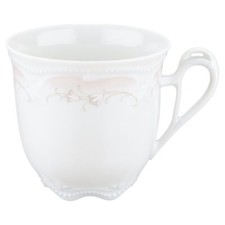 Kaffeetasse Königl. pr. Tettau Rubin Dekor 3093