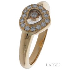 Chopard Happy Diamonds Ring Gr.53 Gelbgold 750 / 18K mit 0,29ct Diamanten