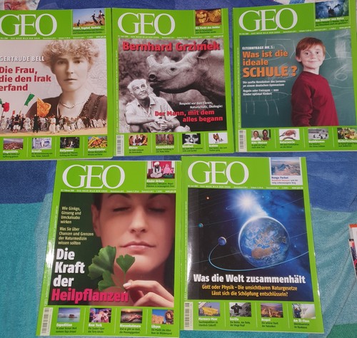 Geo hefte aus - aus, den