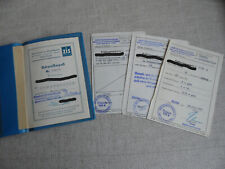 SCHWEISSERPASS + 2 Prüfungsnachweise u. 1 -zeugnis - DDR Riesa Halle 1980/81