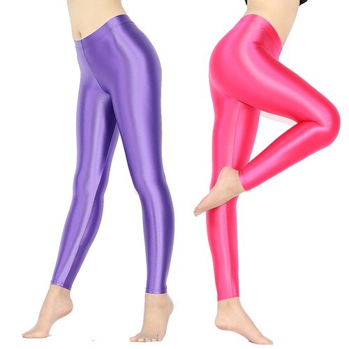 Damen sexy leggings shiny yoga - damen,