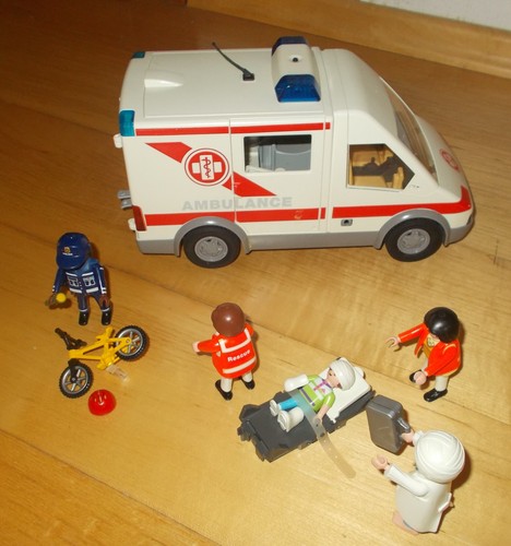 Playmobil rettungstransporter - playmobil,