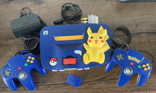 Nintendo n64 pokémon pikachu - nintendo,