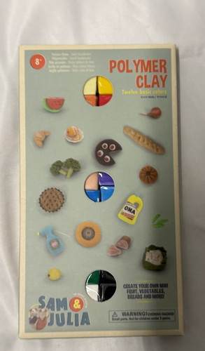 Sam julia polymer clay knete - polymer,
