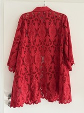 Bluse  lochstickerei 46/48