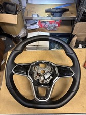 Original VW Tiguan AX1 Multifunktionslenkrad Beheizbar Rot Nähten 5H0419089F