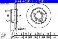 Bremsscheiben Ford Galaxy I