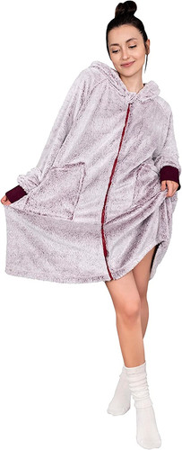 Flauschige hoodie decke mit - ®,