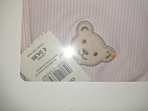 Steiff babydecke rosa - rosa, neu