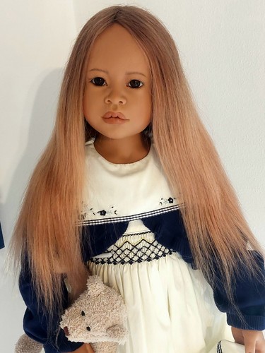Künstlerpuppe heidi plusczok - ,