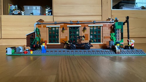 Lego 910033 old train engine - lego,