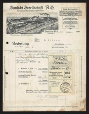 Rechnung Berlin 1925, Sunlicht