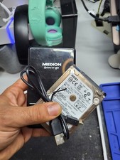 MEDION Externes Festplattengehäuse – 500 GB und extra 700 GB HDD
